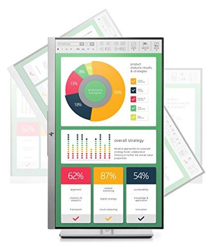 HP HP EliteDisplay E223 21.5-Inch Screen LED-Lit Monitor Silver (1FH45AA#ABA)