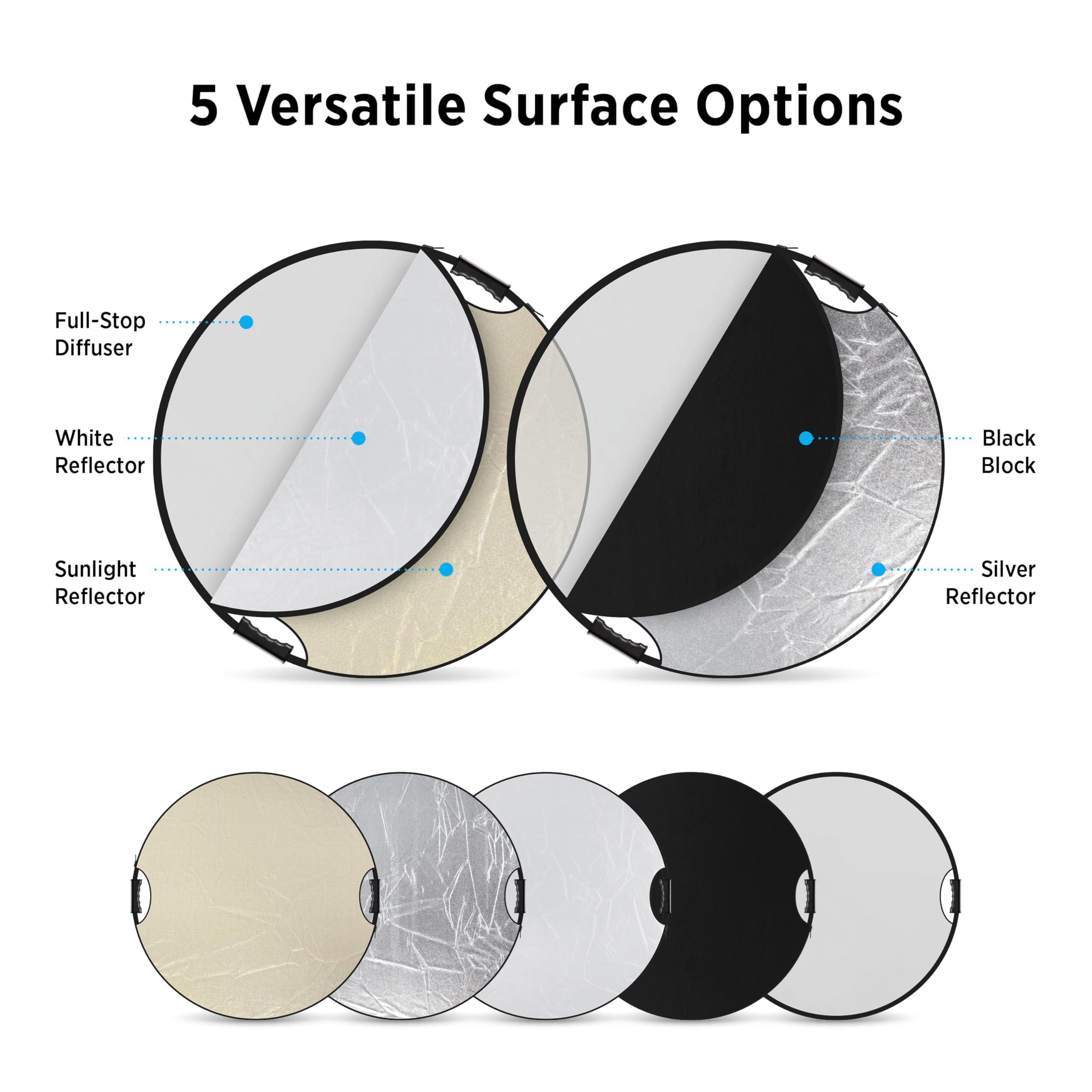 Westcott Westcott Illumintor QuickGrip 5-in-1 Reflectors (40" (101.6 cm))