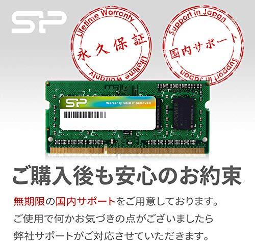 Silicon Power Silicon Power Laptop Memory 1.35V (Low Voltage) DDR3L 1600 PC3L-12800 8GB 204Pin Mac SP008GLSTU160N02