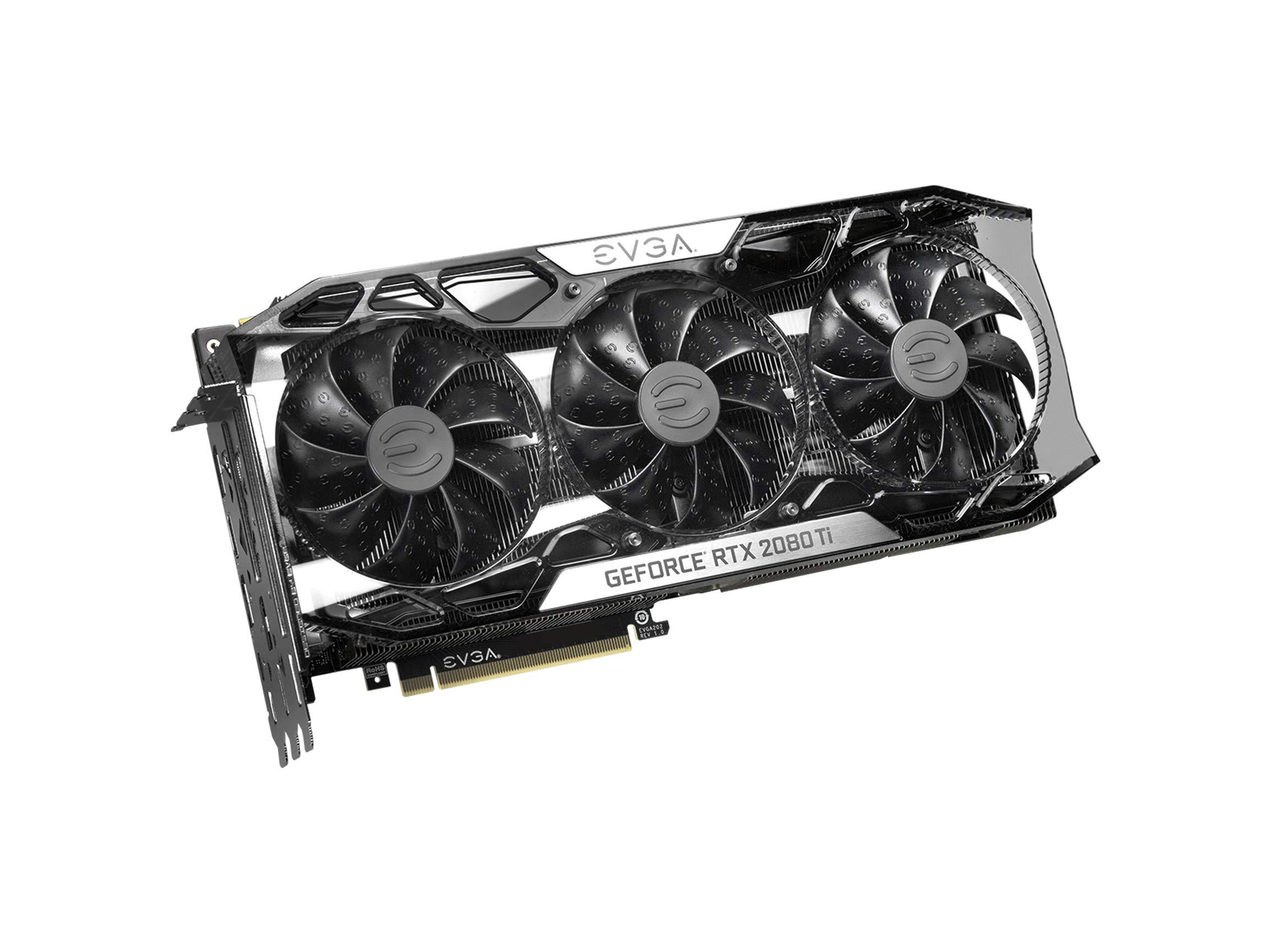 EVGA EVGA 11G-P4-2487-KR GeForce RTX 2080 Ti Ftw3 Ultra, Overclocked, 2.75 Slot Extreme Cool Triple + iCX2, 65C Gaming, RGB, Metal Backplate, 11GB GDDR6