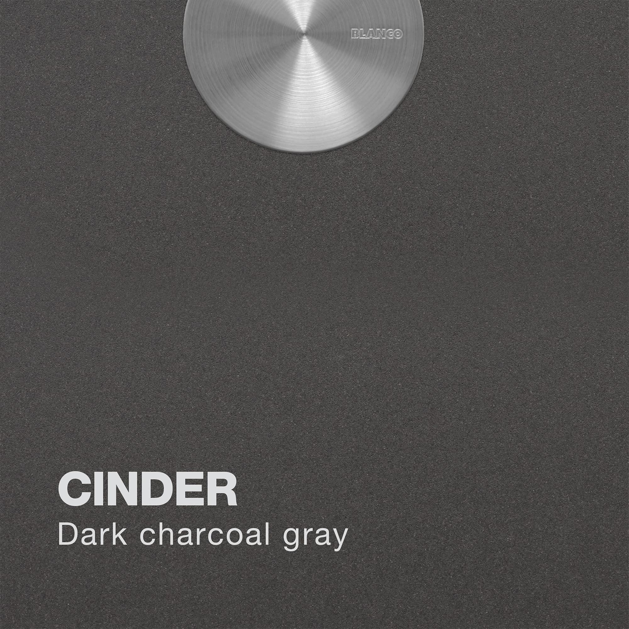 BLANCO BLANCO, Cinder 441475 PERFORMA SILGRANIT Undermount Bar Sink, 17.5" X 17"