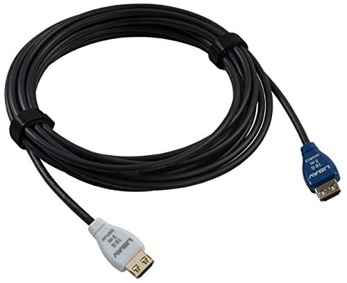Liberty AV Solutions Liberty Halo Active Optical Hybrid 18G Plenum Commercial Grade in-Wall Rated Series High Speed HDMI Cables 15 Meter (49Ft.)