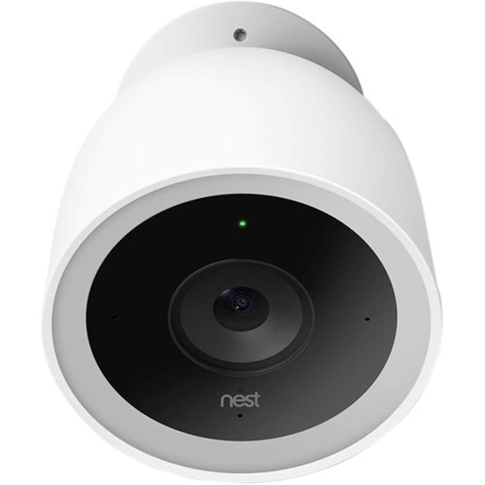 Nest Google - Nest Cam IQ Outdoor Security Camera, NC4100 - White (Renewed)