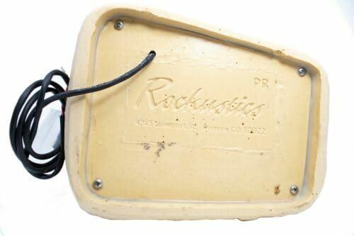 Rockustics 5.25" Real Rock Coax Outdoor Speaker Weatherproof Patio Garden Sandstone Home Audio
