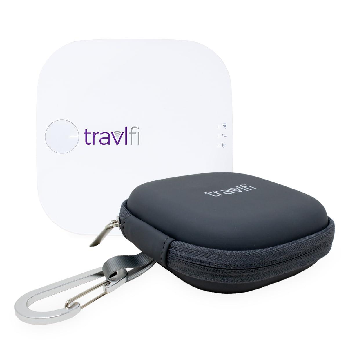 TravlFi TravlFi Journey1 LTE RV WiFi Hotspot | RV Internet with Multiple Networks, Pay As You Go and No Contracts | Portable Internet for Travel, Motorhomes and Campers