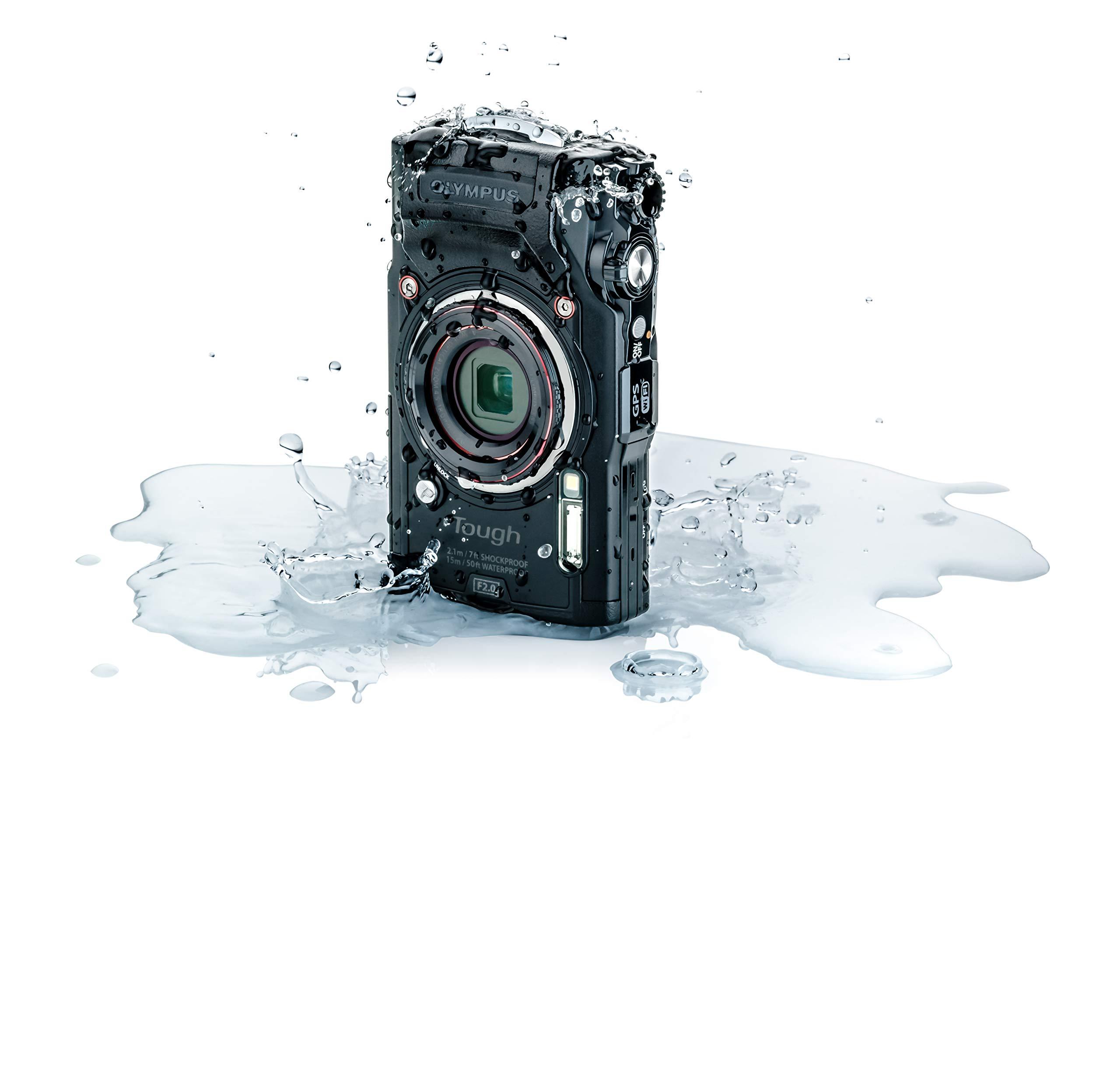 Olympus Olympus Tough TG-6 Waterproof Camera, Black