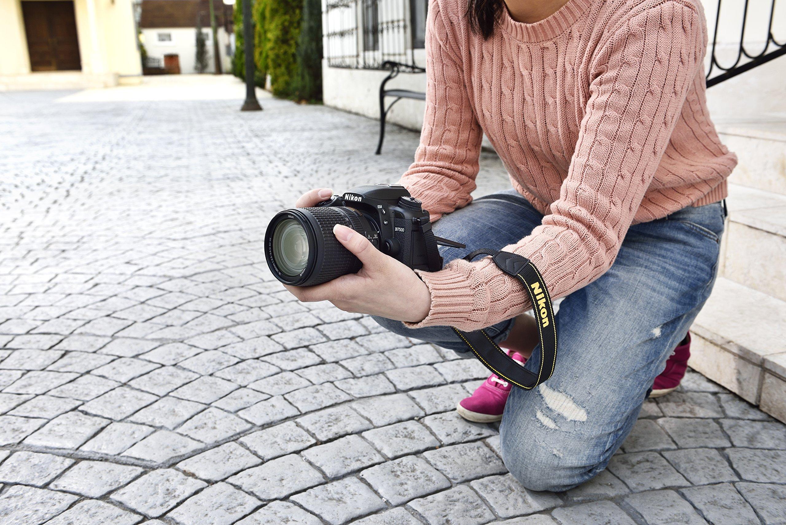 Nikon Nikon D7500 Camera Body with 18-140 mm VR Digital DSLR Kit - Black