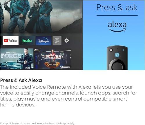 Hisense Hisense 50-Inch Class U6HF Series ULED 4K UHD Smart Fire TV (50U6HF) - QLED, Full Array Local Dimming , 600-Nit Dolby Vision, HDR 10+, HDMI 2.1, Game Mode Plus VRR, Alexa Compatibility, Black
