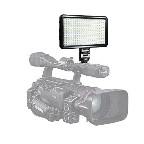 Synergy Digital Panasonic SV-AV50A Camcorder Lighting Ultra-Slim LED-300 Vidpro Model LED-300 Professional Photo & Video Light Kit - with a Free Synergy Digital® 2GB SD Card