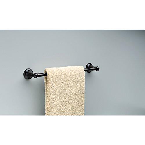 DELTA FAUCET Delta Faucet LKW18-VBR-1 Lockhart Towel Bar Rack Bath Hardware Accessory, 18", Venetian Bronze