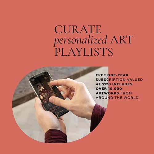 CANVIART Canvia Smart Digital Canvas Display and Frame - for Fine Painting, Wall Art, NFTs, Personal Photos & Videos - Advanced HD Display, NFT Compatibility, Video Playback, Google Photos, 16GB Storage