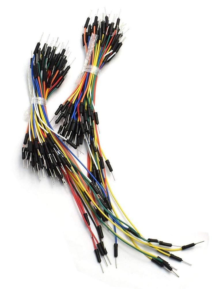 Tektrum Tektrum Externally Powered Solderless 4660 Tie-Points Experiment Plug-In Breadboard Kit with Jumper Wires, Power Module, Wall Adaptor For Proto-Typing Circuit