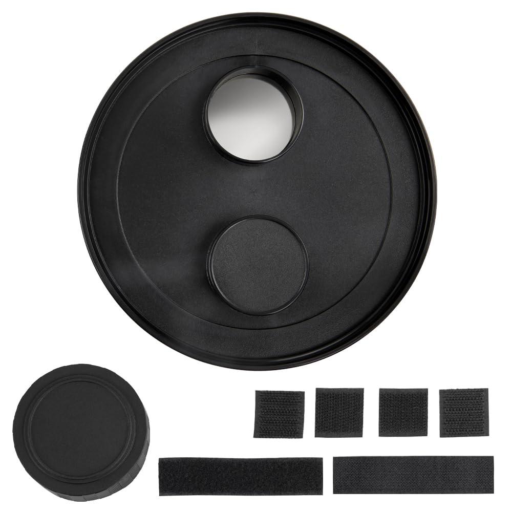 Celestron Celestron EclipSmart Safe Solar Eclipse Telescope Filter Meets ISO 12312-2:2015(E) Standards Works with Existing 127 and 130 Telescopes Observe Solar Eclipses and Sunspots Safe, Snug Fit