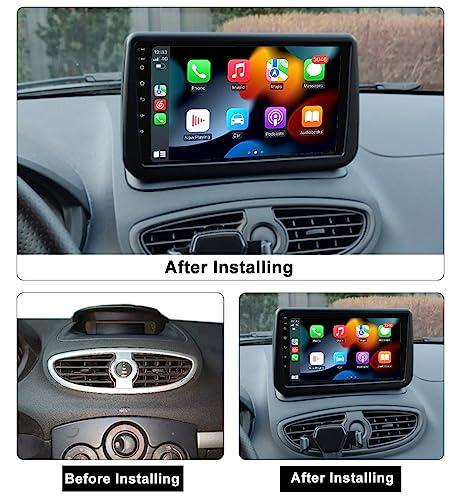 RoverOne RoverOne Car Radio GPS for Renault Clio 3 CLIO 3 2005-2014 Android Multimedia Player Navigation Stereo Bluetooth WiFi DSP CarPlay Android Auto