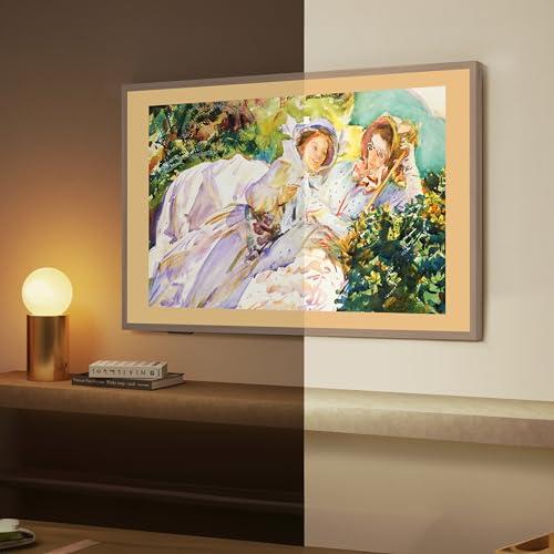 Hisense Hisense 65-Inch Class QLED 4K S7N CanvasTV Series Dolby Vision HDR Google Smart TV (65S7N, 2024 Model) - Art Mode, Anti-Glare Panel, Hi-Matte Display, Frame & UltraSlim Wall Mount Included, 144Hz