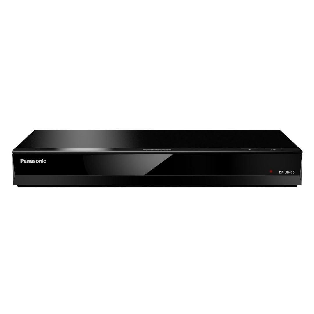 Panasonic Panasonic DP-UB420-K Streaming 4K Blu-ray Player with Hi-Res Audio (Black, Renewed)