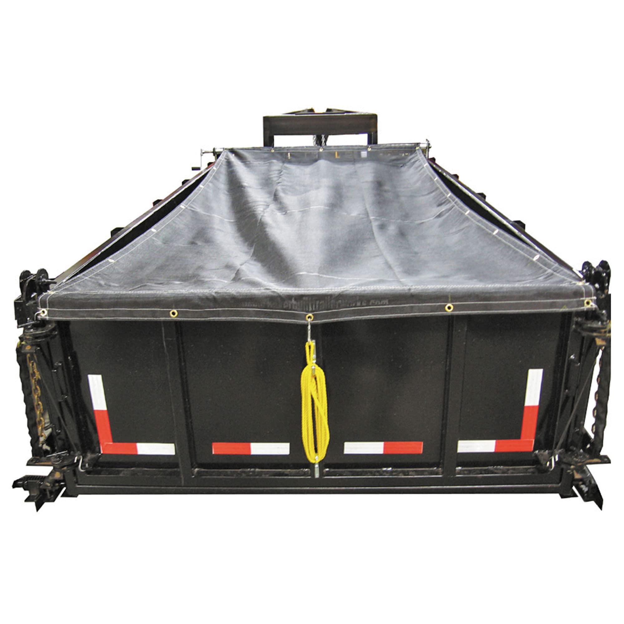 Buyers Products Buyers Products DTR7515 Aluminum Tarp System with Mesh Tarp, 7-1/2 X 15 Feet