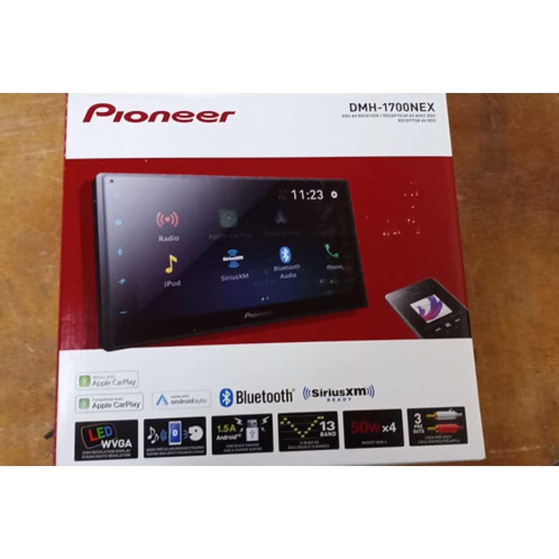 Pioneer Pioneer DMH-1700NEX 6.8" Digital Media Receiver with Apple CarPlay/Android Auto (Renewed)