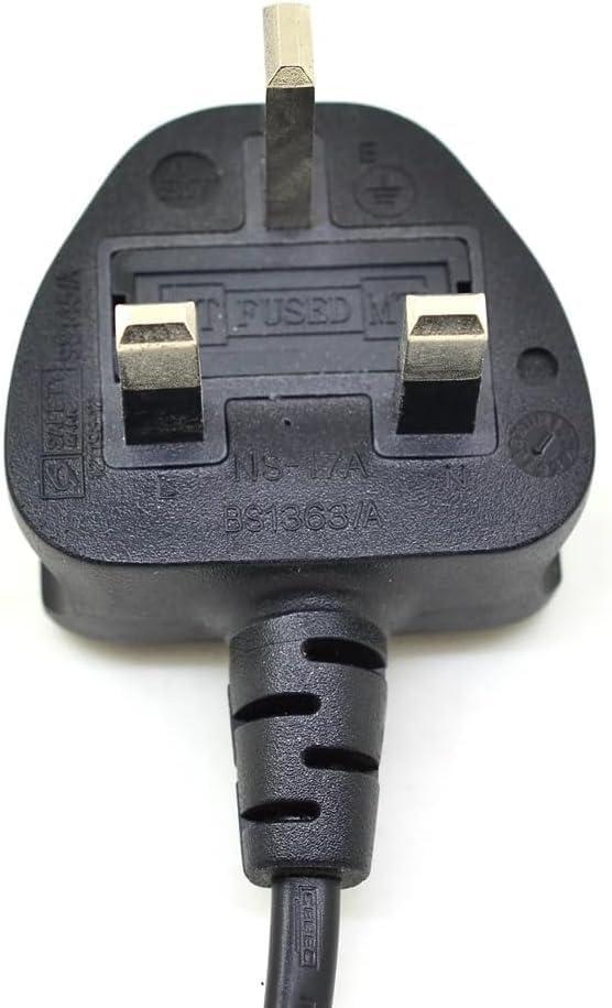 Toptekits Toptekits UK BS1363 to SAF-D-Grid T-Latch Power Cord, SAF-D-Grid T-Latch Plug to BS1363 UK Power Cable SJT 16AWG,10ft/3m (UK to Saf-D-Grid)