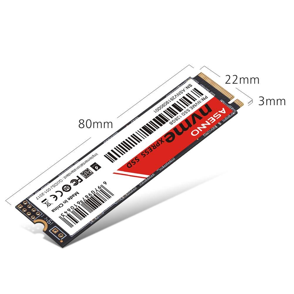ASENNO ASENNO NVMe M.2 Internal SSD (NVMe 128GB)