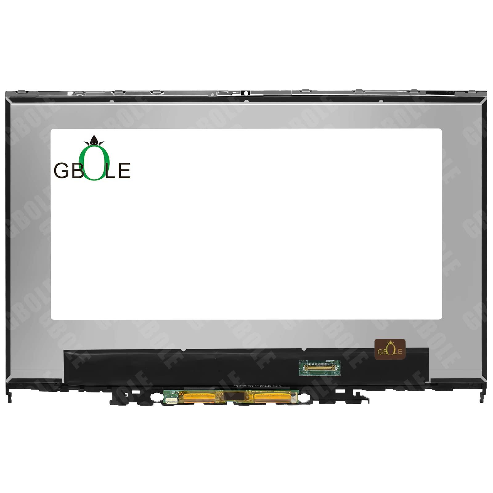 GBOLE GBOLE Screen Replacement for Dell Inspiron 14 5410 5415 7415 2-in-1 P147G P147G001 LCD LED Screen Display Touch Digitizer Assembly with Bezel 14.0" FHD 1920x1080 (Only for Touch Screen)
