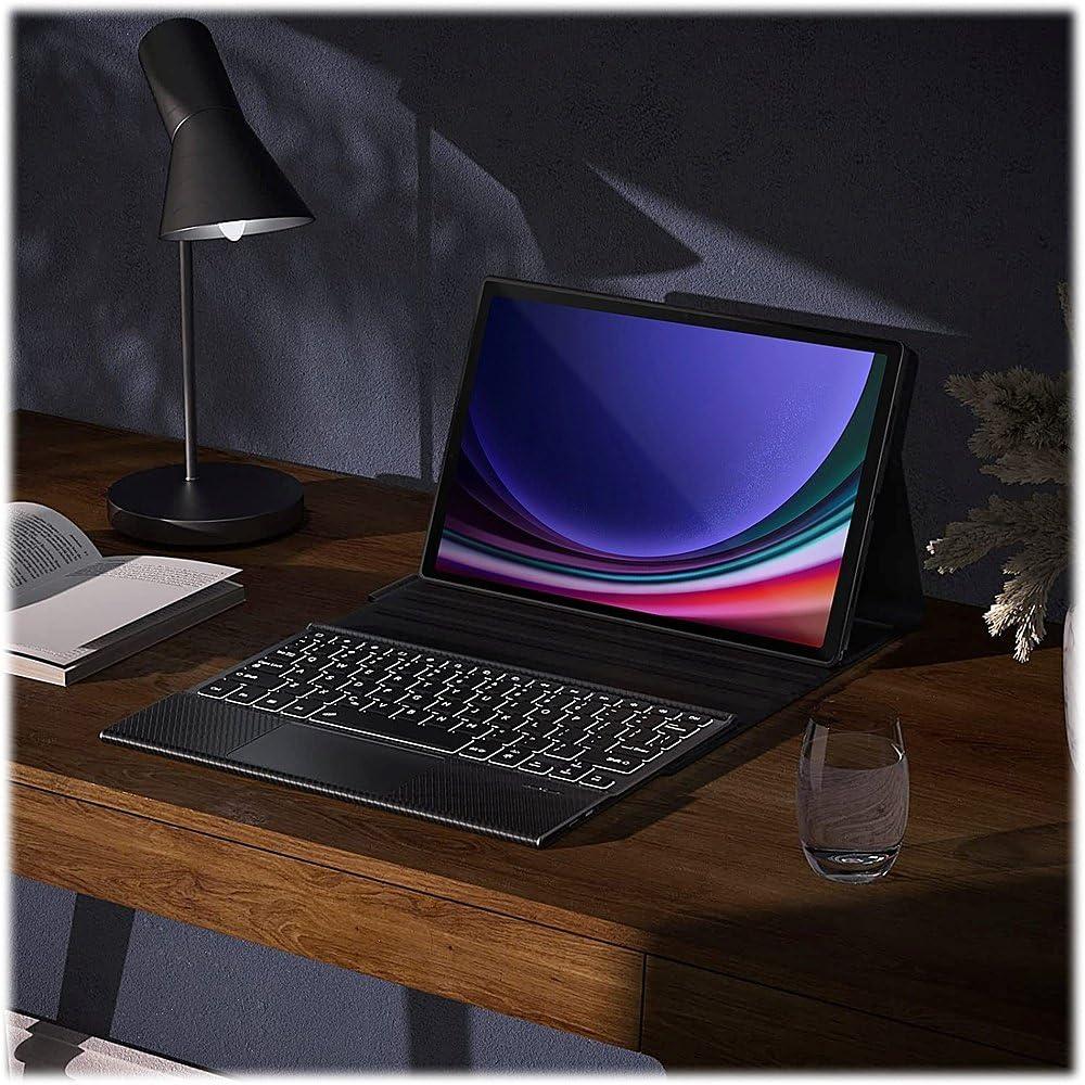 ZERODAMAGE SAHARA CASE Sahara - Navigate Series Case with TrackPad for Galaxy Tab S10+, Tab S9+, and Tab S9 FE+, Black (TB00335)