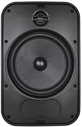 Sonance Sonance Mariner 64 Black Outdoor Speakers, Multiple Weather-Resistant Technologies, Precision FastMount, (Pair)