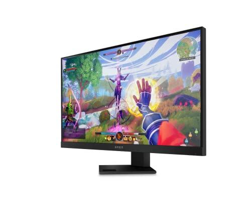 OMEN OMEN 25i Gaming Monitor, 1080p IPS FHD Display, 165Hz with 1ms Response Time, VESA HDR 400, NVIDIA G-SYNC Compatible, AMD FreeSync Premium Pro, VESA Mounting, Console Compatible, Eyesafe Screen