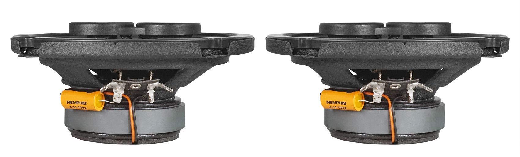 Memphis Memphis Pair Audio PRX603 6.5" 100w 3-Way Car Speakers+Bluetooth Speakers