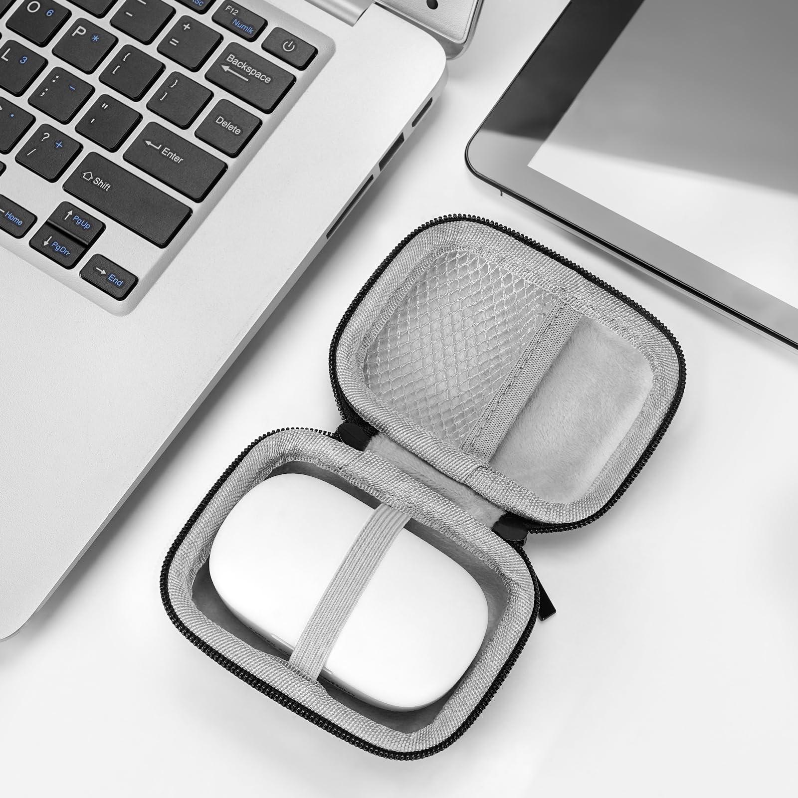 GEEKRIA Geekria Shield Earbuds Case Compatible with Soundcore by Anker AeroFit 2, Liberty 4 Pro, C40i, P40i, P30i, C30i True Earbuds True Wireless Earbuds, Replacement Hard Shell Travel Carrying Bag