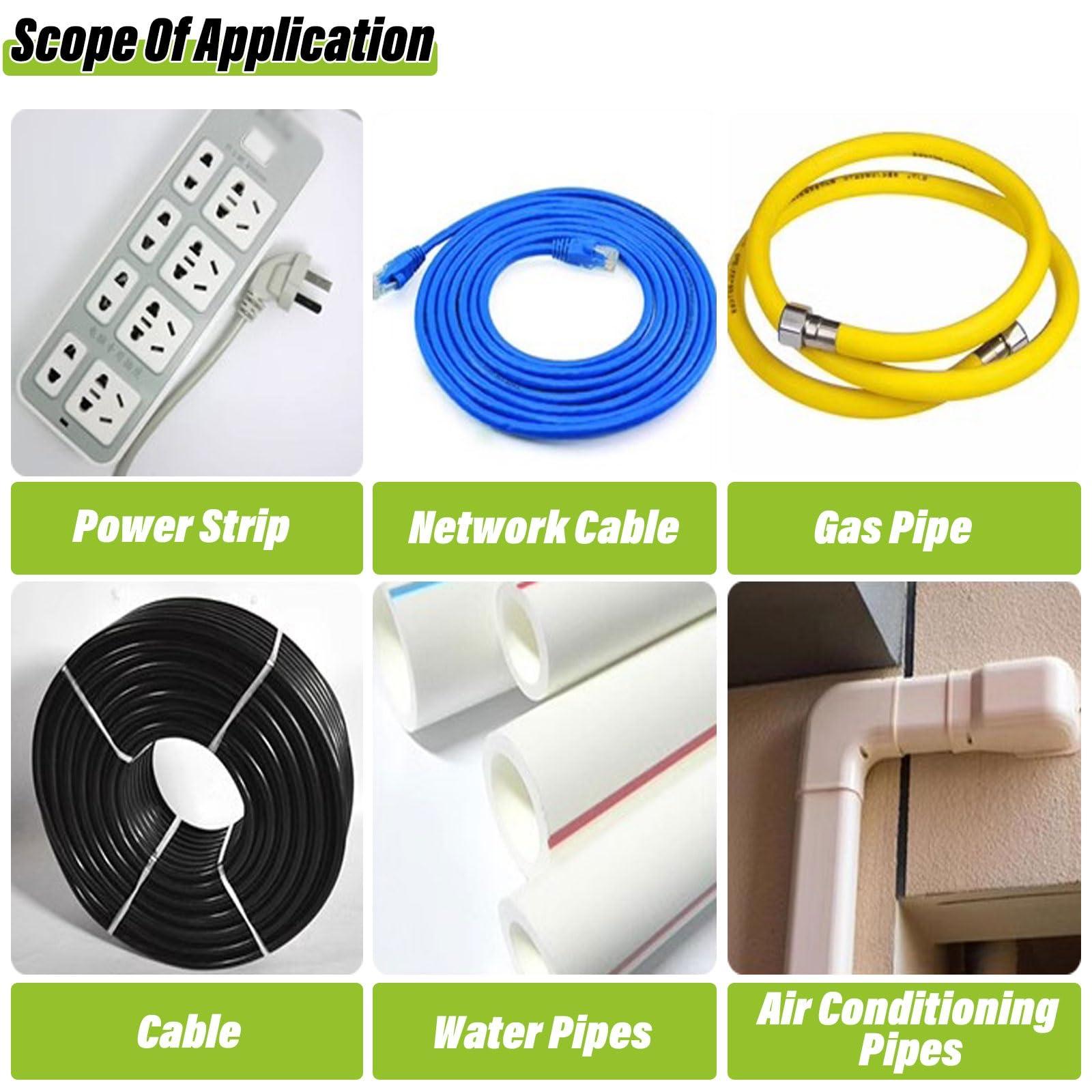 HAIXHX Durable Stainless Steel Trunking, Self-Adhesive Cable Trunking Hider for 2/3/5/7/13 Cables, Wires Management Kit/Metal Cable Raceway/Wires Organizer Protection Cover ( Size : Silver-1.5m-24x12mm )