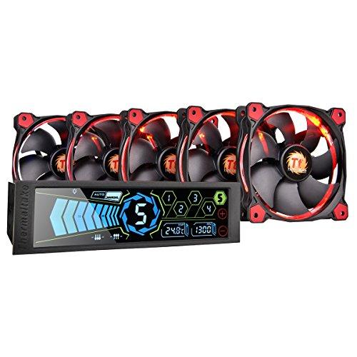 Thermaltake Thermaltake Commander FT Touch Screen 5 Channel Single 5.25" Bay Cooling Fan Controller AC-010-B51NAN-A1