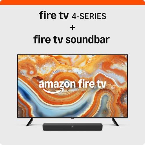 Amazon Amazon Fire TV 50\" 4-Series, 2024 release, with Fire TV Soundbar