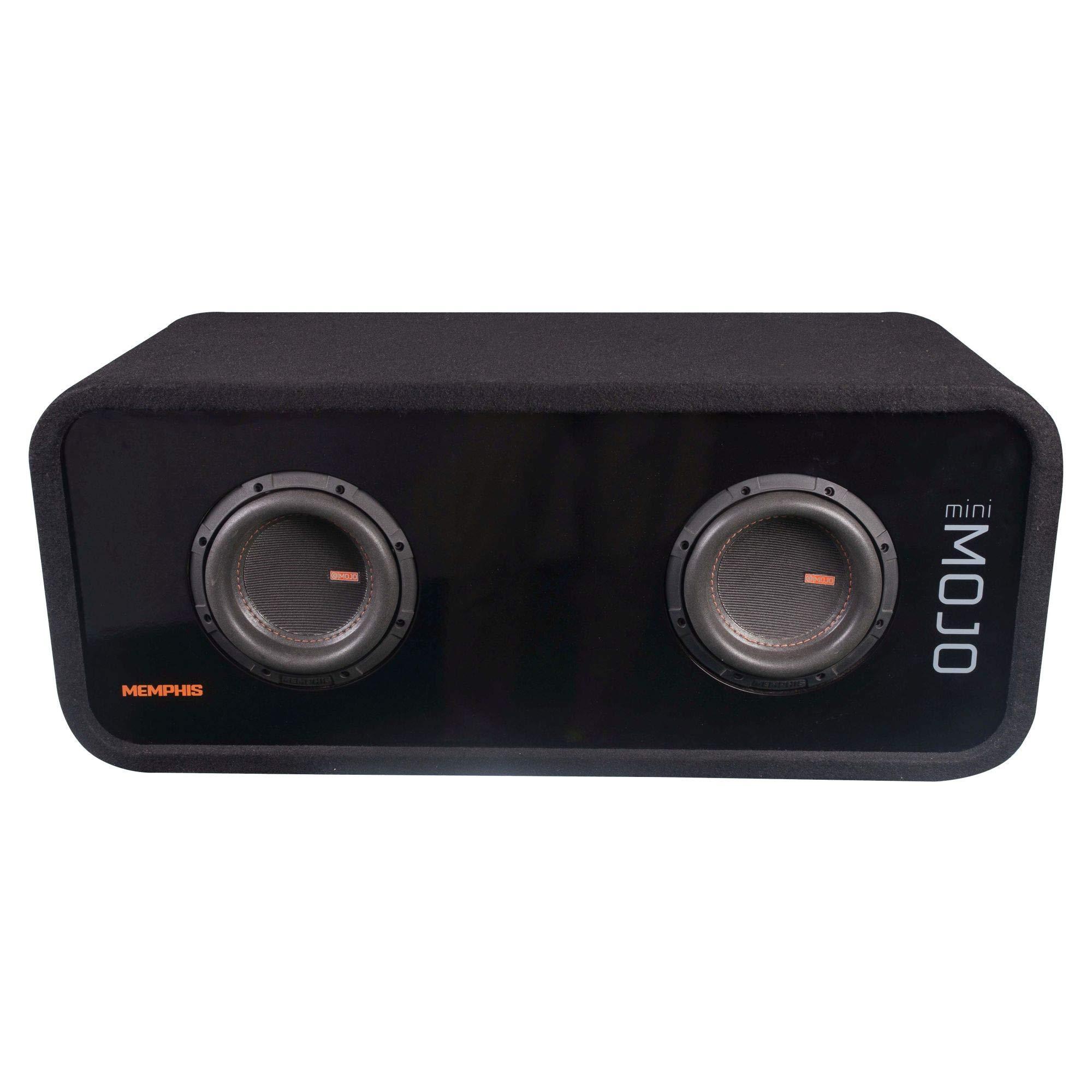 Helmet Memphis Audio MJME6D1 Dual 6.5 inch Loaded Subwoofer Enclosure