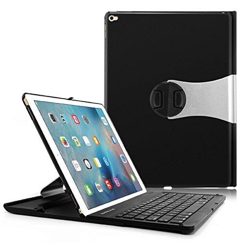 ProCase ProCase Keyboard Case for 1st & 2nd Generation iPad Pro 12.9 2017 2015, iPad Pro 12.9 Tablet Wireless Keyboard Case for iPad Pro 12.9\" (2nd & 1st Gen)- Black