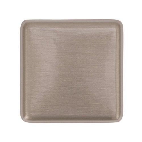 Amerock Amerock | Cabinet Knob | Satin Nickel | 1-3/16 inch (30 mm) Length | Blackrock | 1 Pack | Drawer Knob | Cabinet Hardware