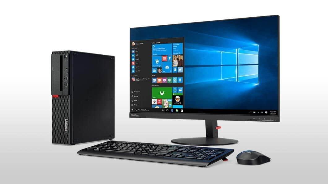 Lenovo Lenovo ThinkCentre M910s SFF Desktop Computer PC, Intel i5-6500 up to 3.6GHz,32GB DDR4 RAM,New 512GB NVMe M.2 SSD,Build in WiFi BT,DVD-RW,Wireless Keyboard & Mouse,Windows 10 Pro (Renewed)