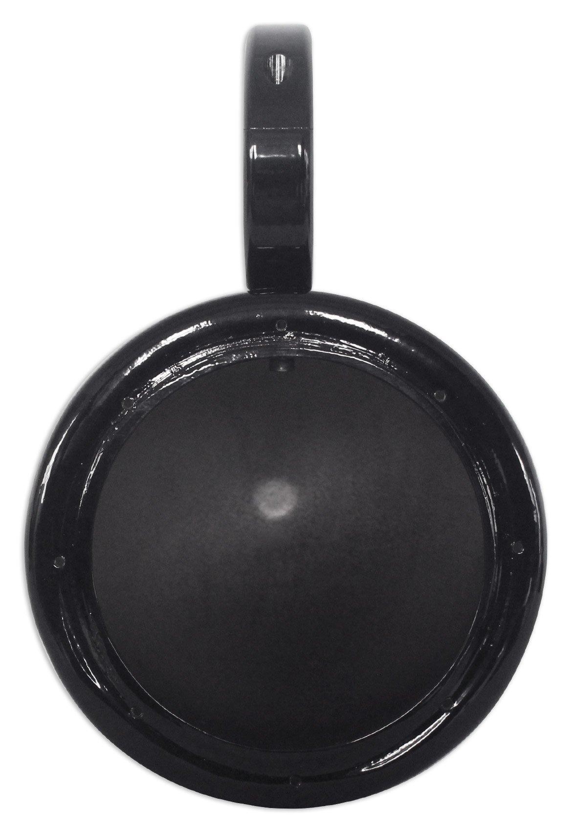 Rockville Rockville Pair RV6.3A 6.5\" 3-Way Car Speakers 750 Watts/140 Watts RMS CEA Rated Bundle with Pair MAC65B 6.5\" Black Aluminum Wakeboard Tower Speaker Pod Enclosures (2 Items)