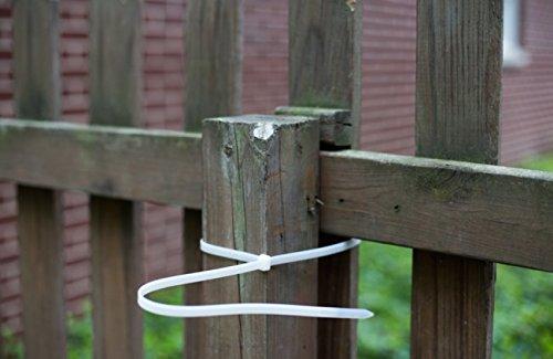 36-in, 25-Pack, 175-lb, Natural, Standard Nylon Ca 36-in, 25-Pack, 175-lb, Natural, Standard Nylon Cable Tie 848250, 25 Piece