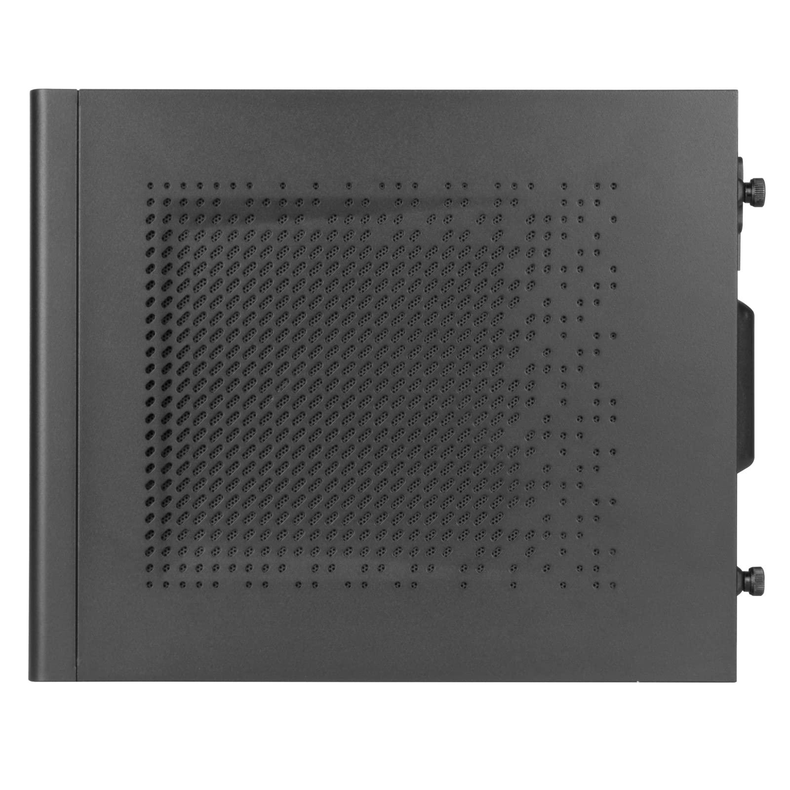 SilverStone Technology SilverStone Technology SUGO 16 Black Mini-ITX Small Form Factor case with All Steel Construction, SST-SG16B
