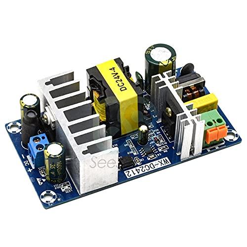 ElectronicMaker Power Supply Module AC 110v 220v to DC 24V 6A AC-DC Switching Power Supply Board Overvoltage Overcurrent Circuit Protection