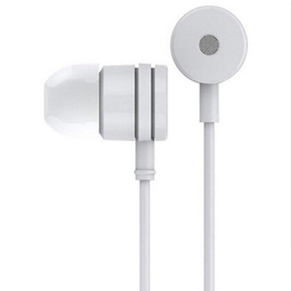 DirectNine Basics Wired Earbuds Noise Cancelling Wired Headphones with Microphone for Smartphones, 3.5mm Plug in Audio Jack