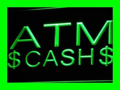 ADVPRO ATM Cash Dollar Machine LED Sign Neon Light Sign Display i470-b(c)