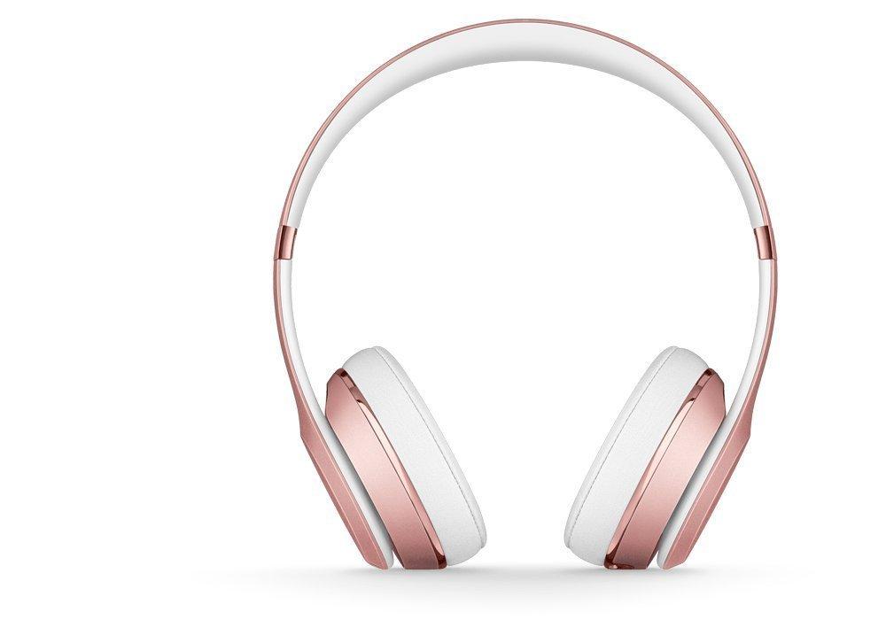 beats beats Solo3 Wireless On-Ear Headphones - Rose Gold (Renewed)