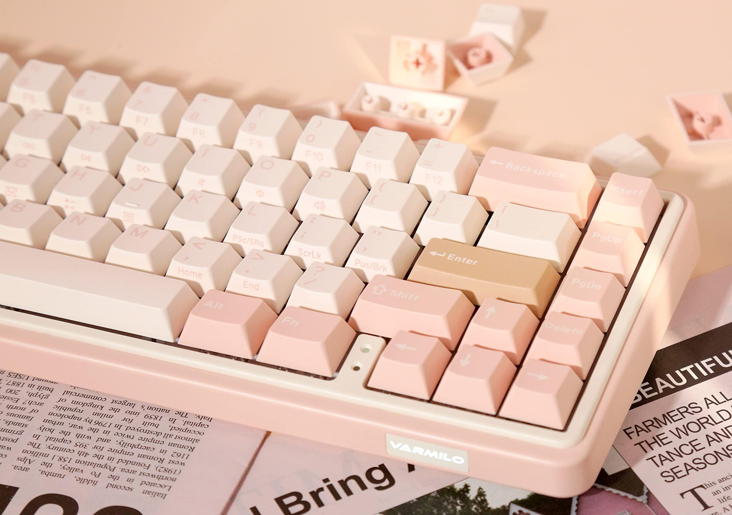 Varmilo Varmilo Minilo VXB67 Graptopetalum Mendozae 65% Bluetooth White LED Mechanical Keyboard Varmilo EC Daisy V2