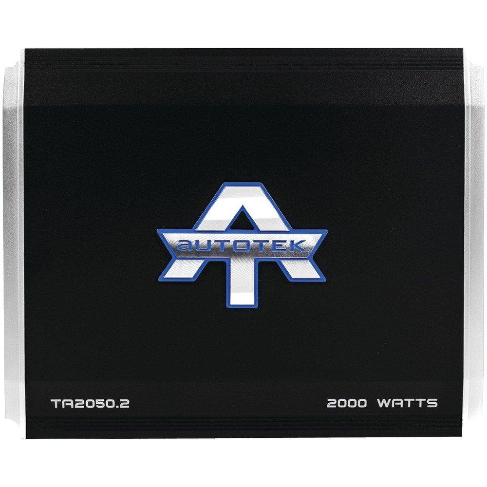 Autotek Autotek TA2050.2 TA Series 2 Channel Car Audio Amplifier (Black) – Class A/B Amp, 2000 Watt, Bass Boost, Marine Grade Protection Amplifier