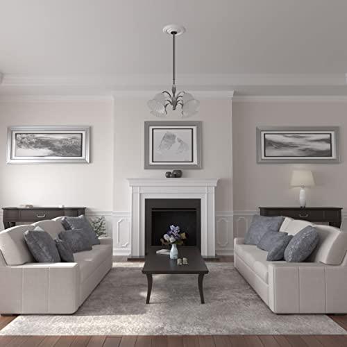 Ekena Millwork Ekena Millwork CM14TR Traditional Ceiling Medallion, 14 3/4"OD x 1 3/4"P (Fits Canopies up to 4"), Factory Primed