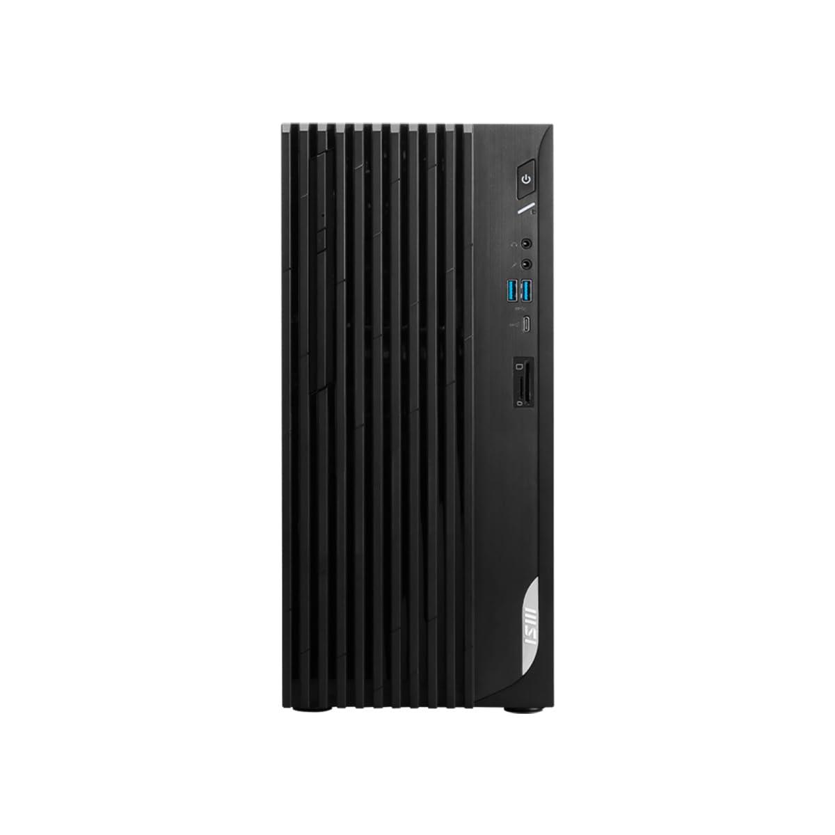 MSI MSI Pro DP180 Desktop: Intel Core i7-13700F, NVIDIA GeForce RTX 4060, 32GB Memory, 2TB NVMe SSD, WiFi 6E, Win 11 Home: Black 13NUC-224US