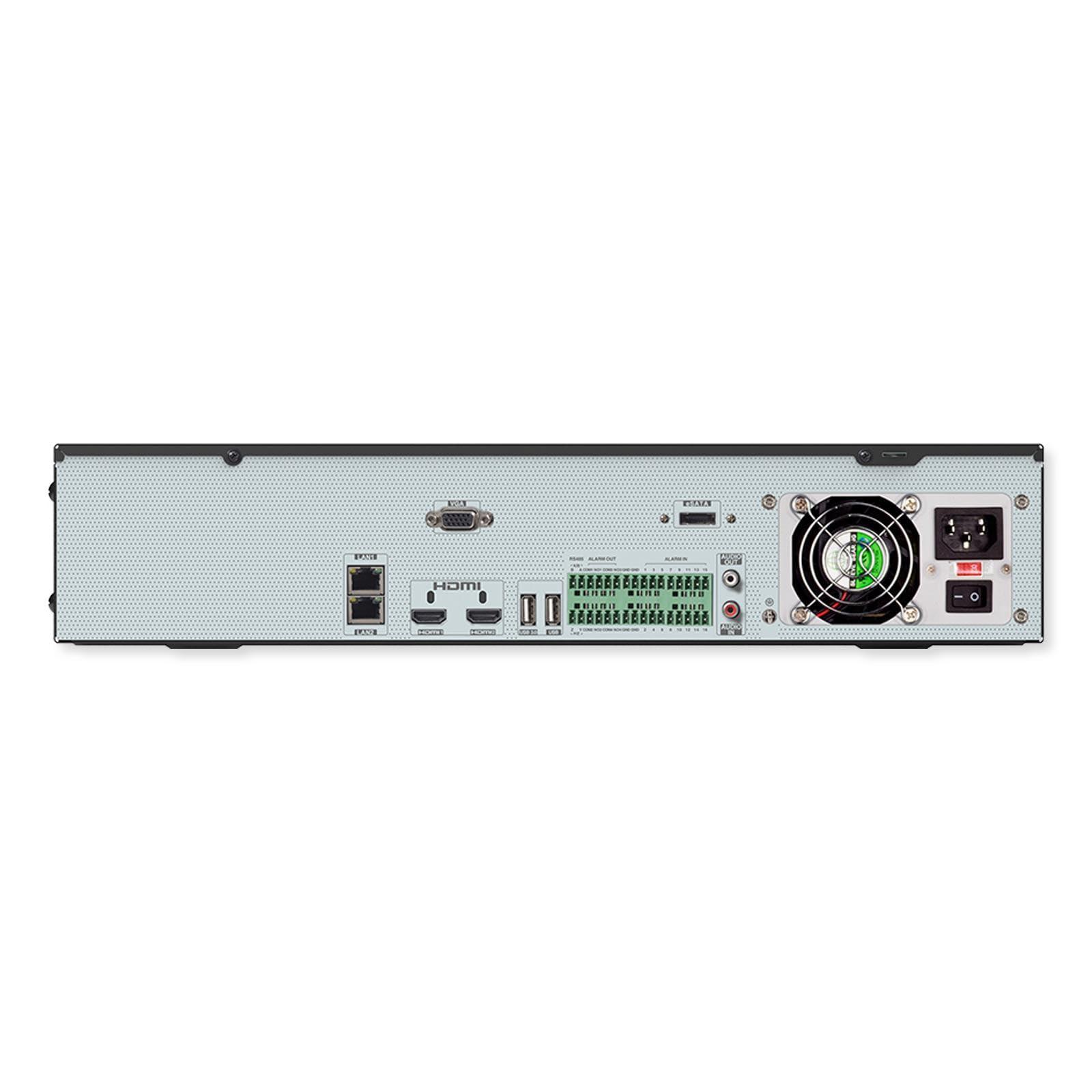 Speco Technologies Speco N32NRN4TB 32-Channel 4K NVR with Facial Recognition and Smart Analytics, 4 TB