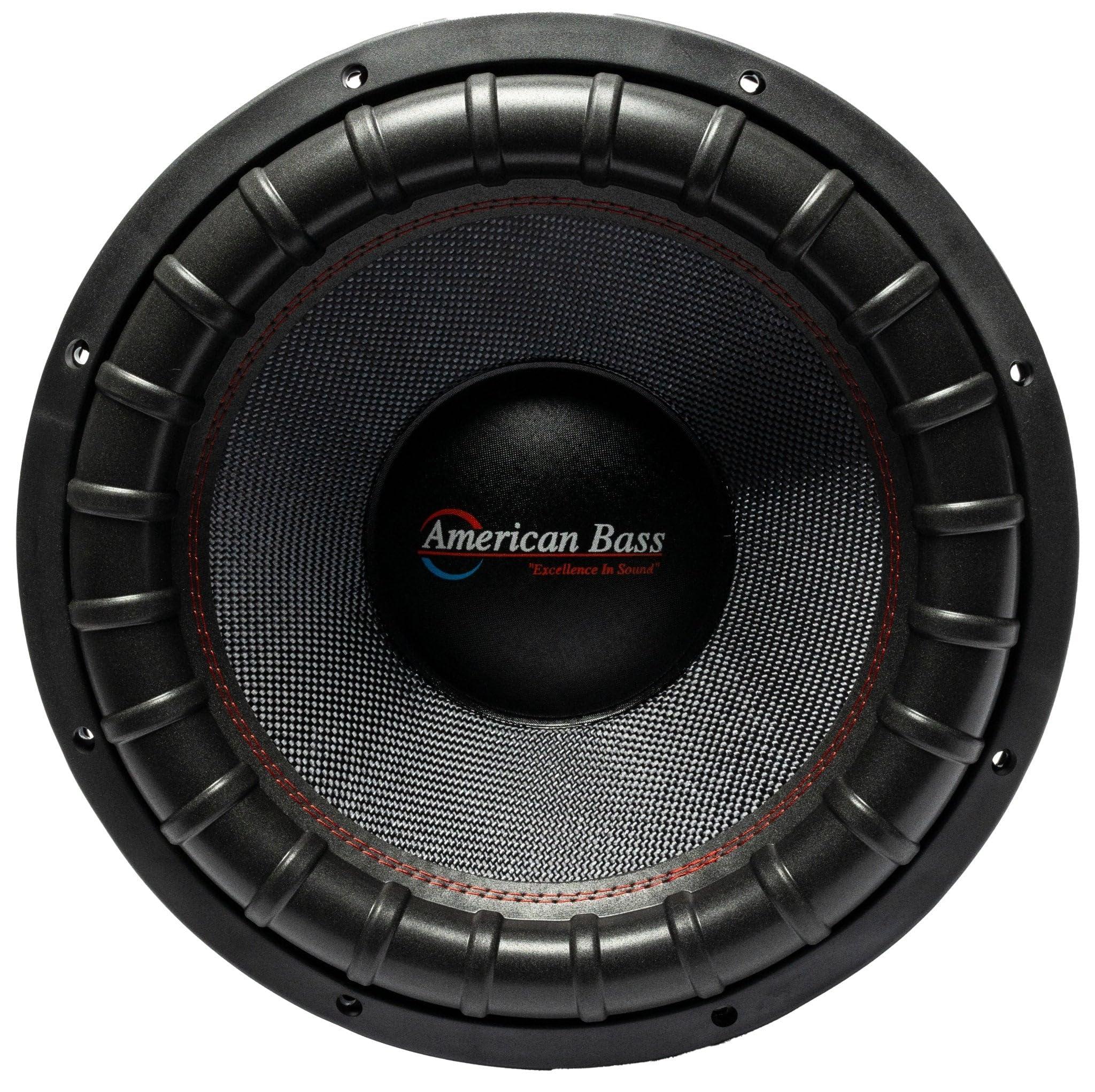 American Bass American Bass Godfather 15" 1 Ohm 6000 Max Watts Car Subwoofer